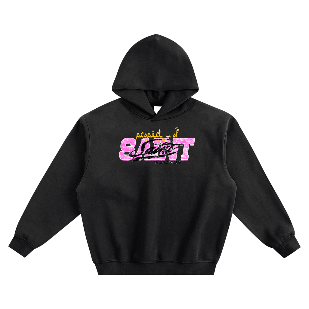 Fleeced Boxy Hoodie